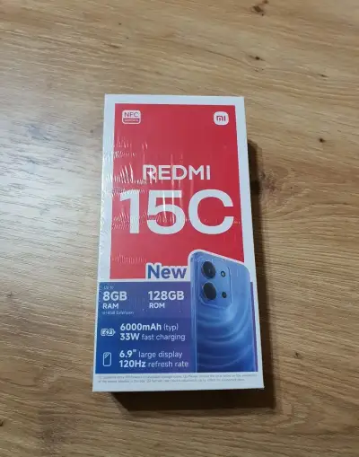 Xiaomi Redmi 15C Midnight Black 4GB RAM 128GB