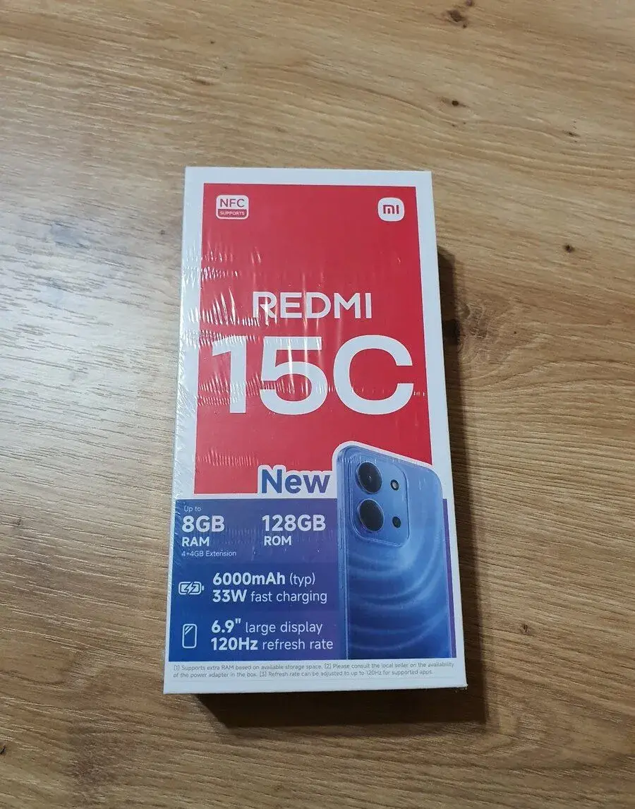 Xiaomi Redmi 15C Midnight Black 4GB RAM 128GB