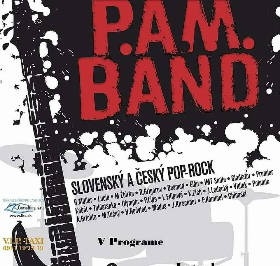 PAM band - SK a CZ pop-rock