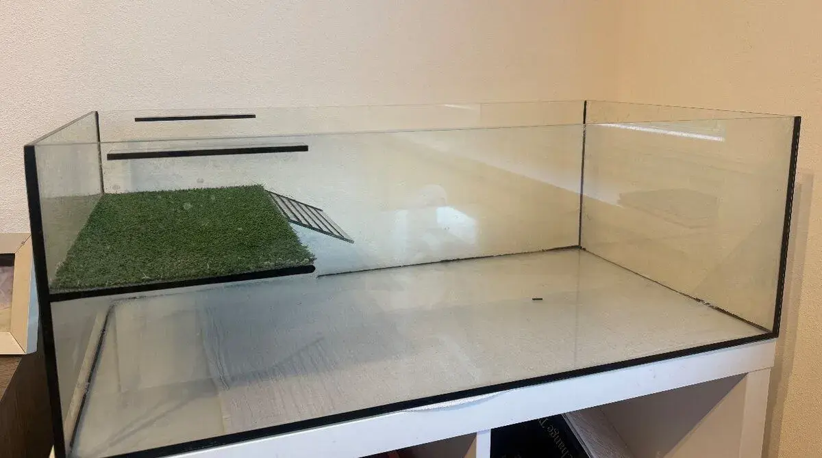 Akvarium pre korytnačky 80l