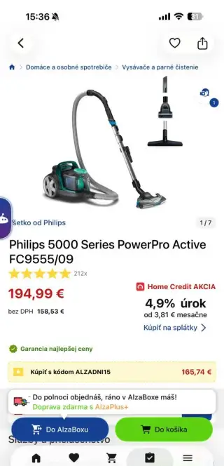 Philips 5000 Series PowerPro Active FC9555/09