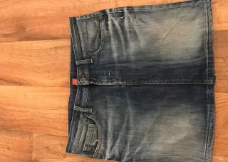 HUGO BOSS originál damska jeansova sukna L