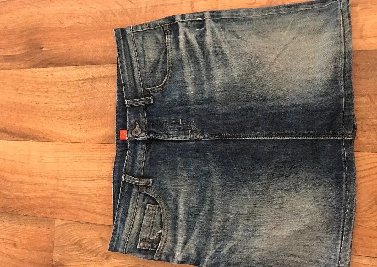 HUGO BOSS originál damska jeansova sukna L