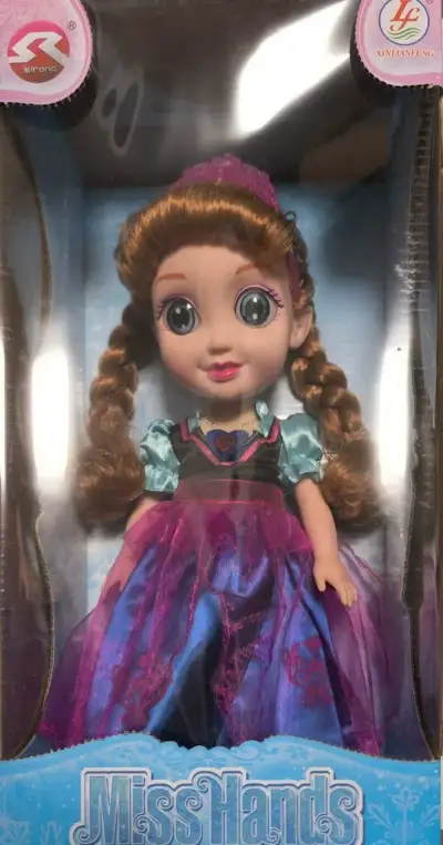 Bábika Anna a Elsa vysoká 36 cm spieva a svieti