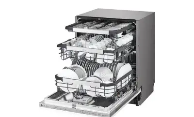 Umývačka riadu LG DB425TXS – po servise, vymenené diely