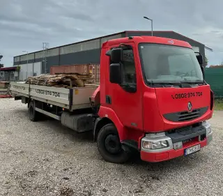Autodoprava s hydraulickou rukou✔️