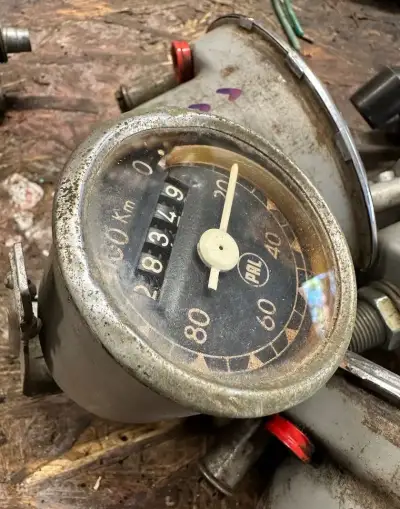 Tachometer ČZ 125c 150c funkčný počíta KM