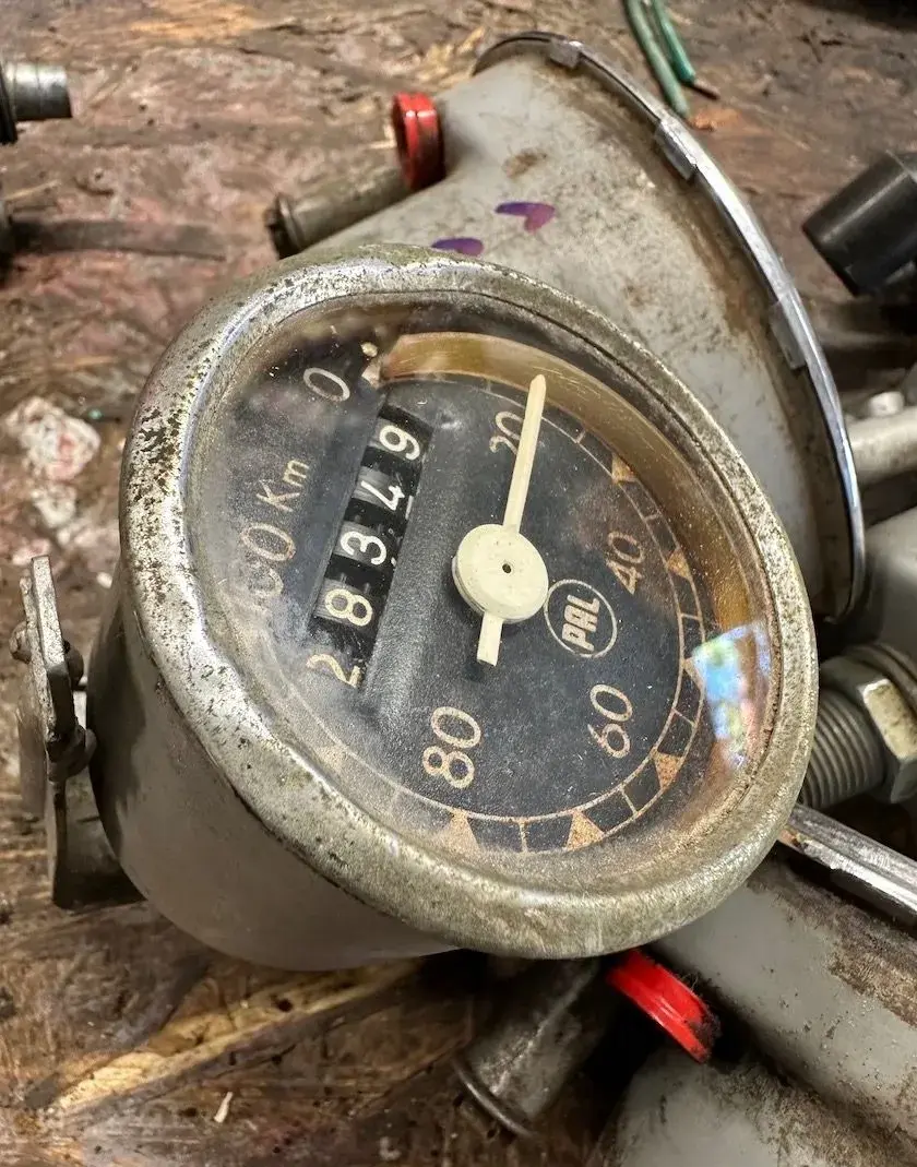 Tachometer ČZ 125c 150c funkčný počíta KM
