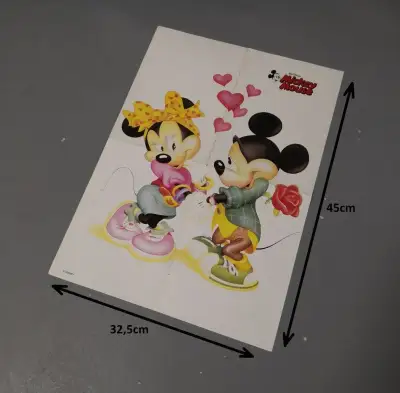 Original Retro plagáty Walt Disney Mickey Mouse