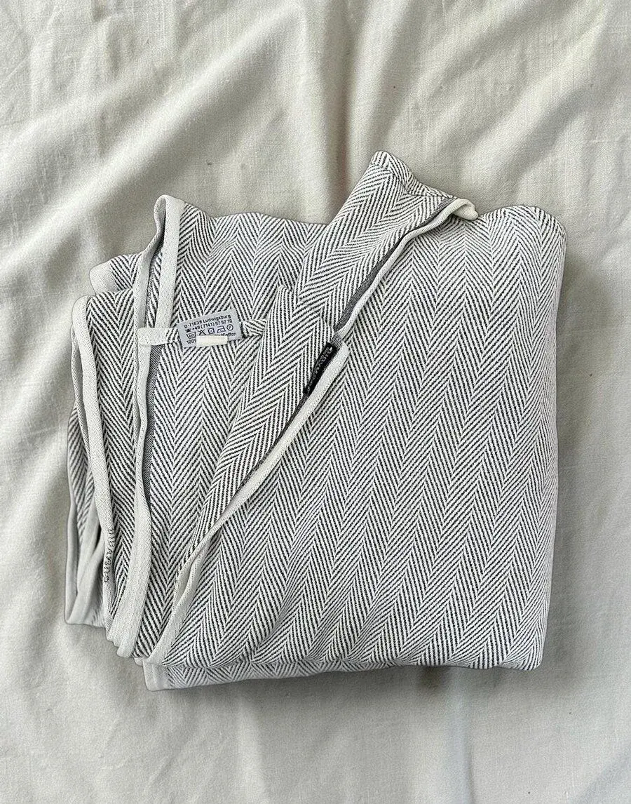 Šatka na nosenie Didymos Lisca Grigio, veľ. 6 (470 cm)