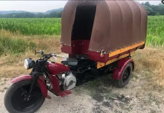 Moto Guzzi Ercole 500ccm rv:1948