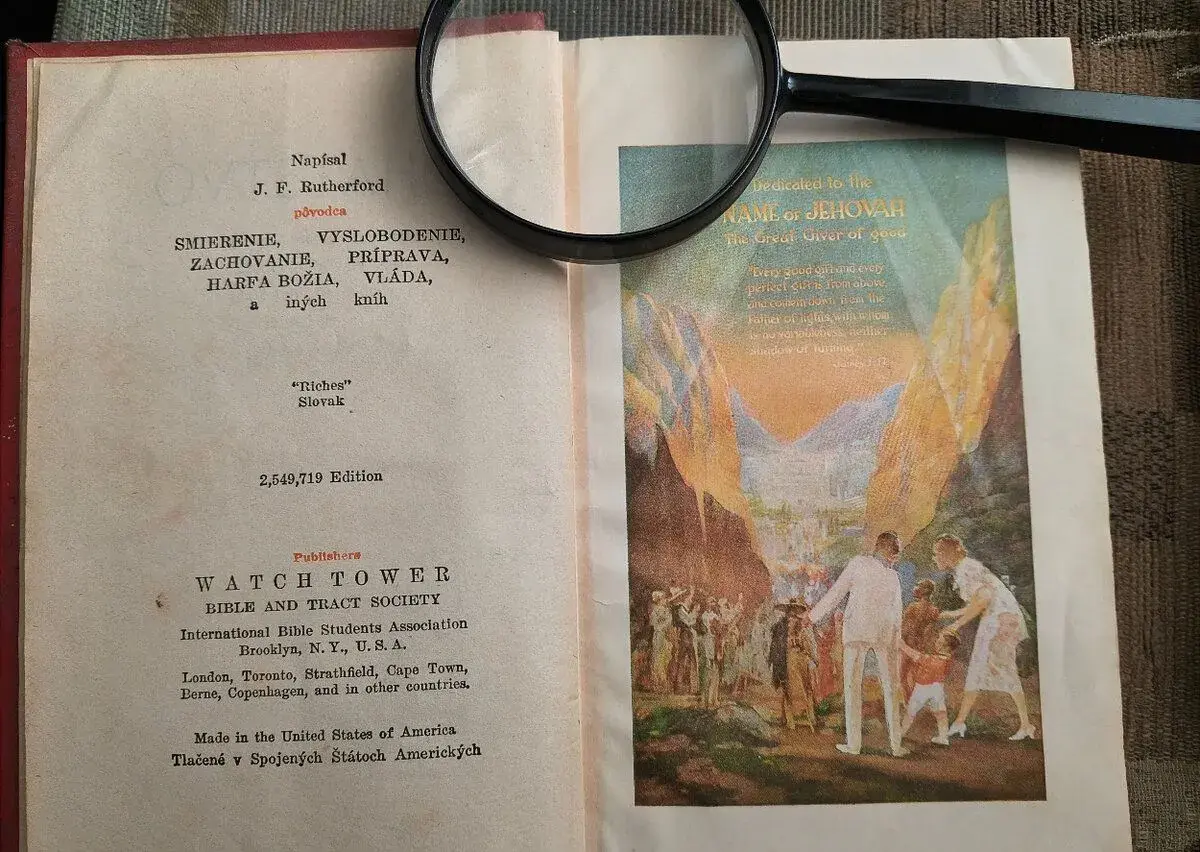 Joseph Franklin Rutherford - príručka svedkov Jehovových