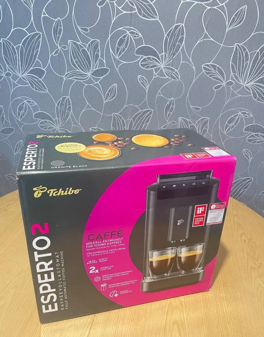 Automatický kávovar Tchibo Esperto Caffé 2.0 antracitová far