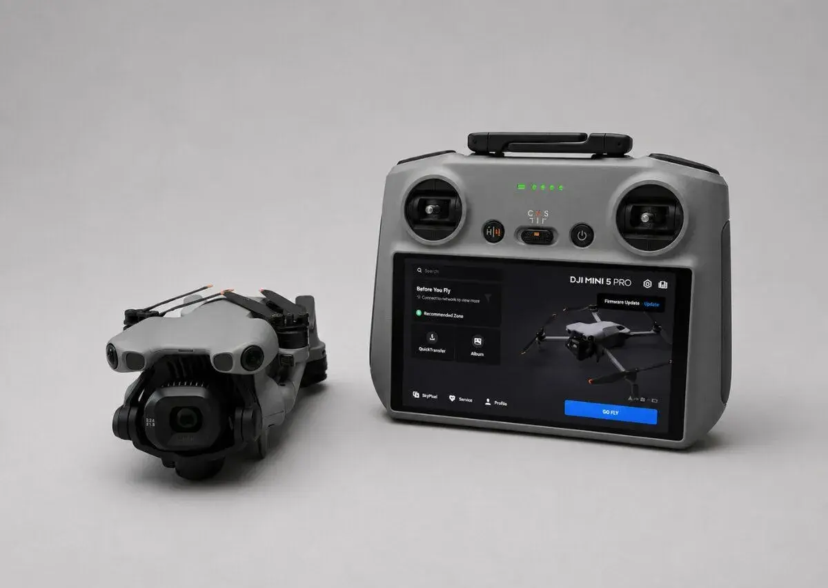 Neaktivovaný DJI Mini 5 Pro s ovládačom DJI RC2