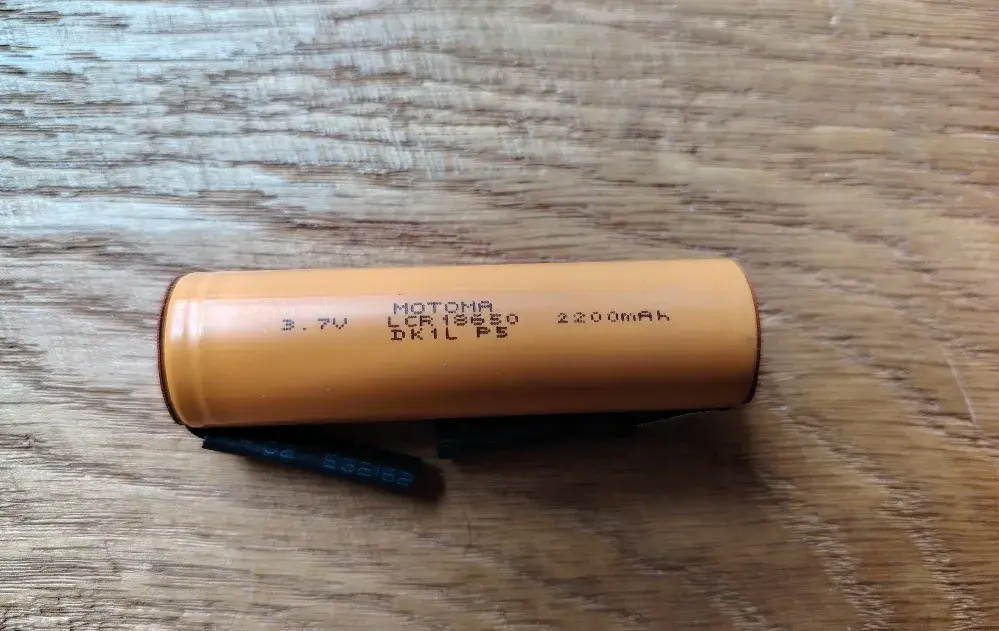 Nabíjateľný akumulátor Li-Ion 3.7V 2.2Ah 5C