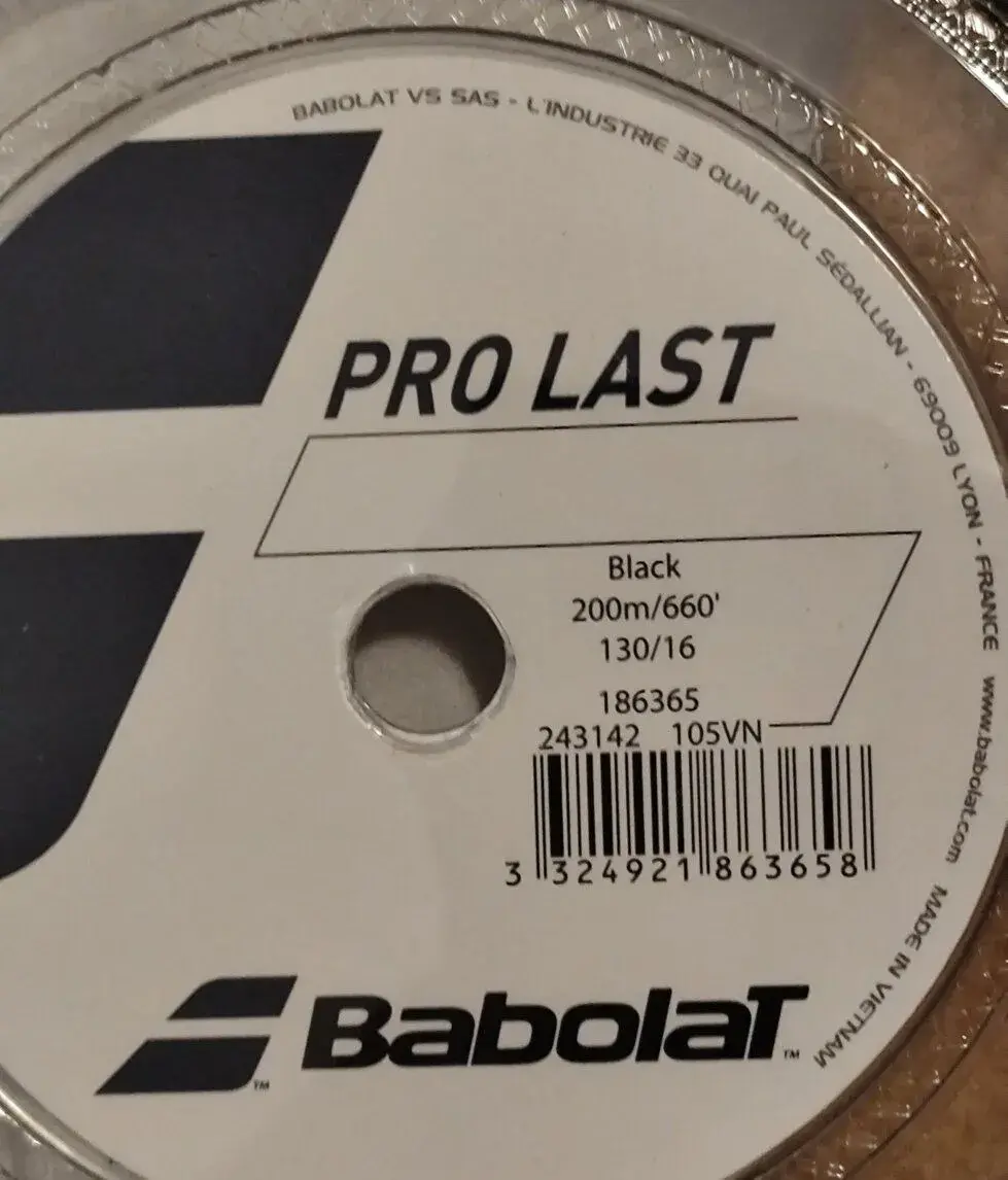 Tenisový výplet Babolat Pro Last 1.3,
