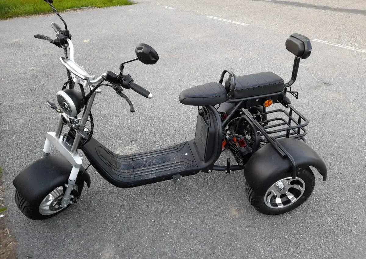 Elektrický chopper trojkolka