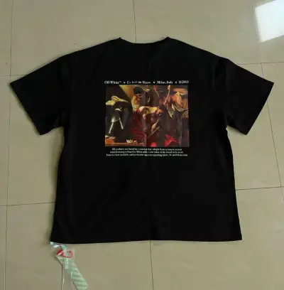 Off White Tee - Čierne