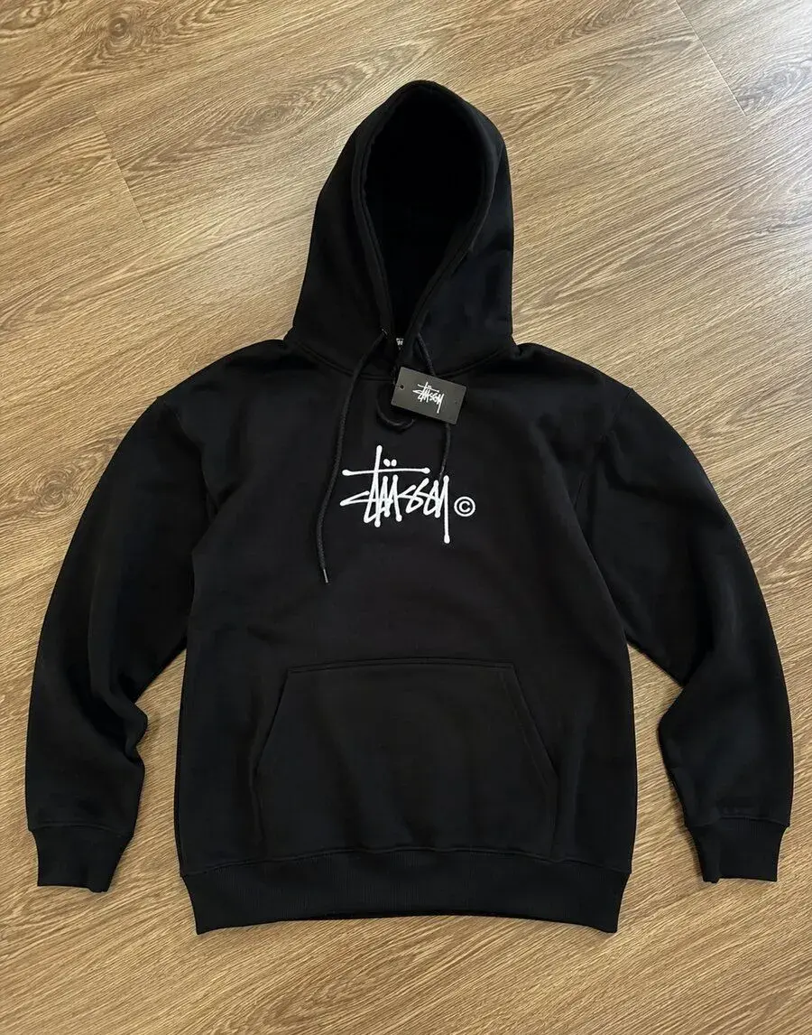 Stüssy čierna mikina