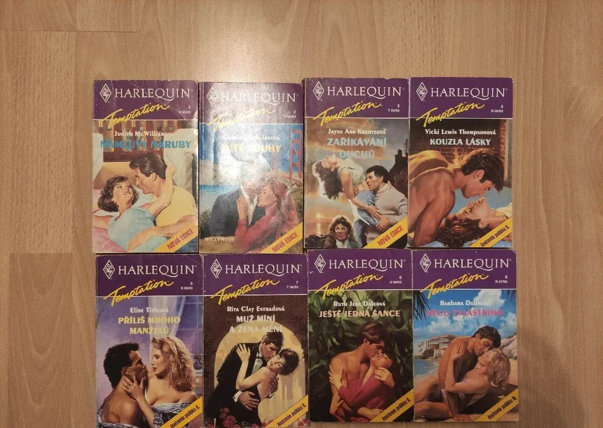 Harlequin - Temptation, Desire, Romance 0,80 EUR/KS