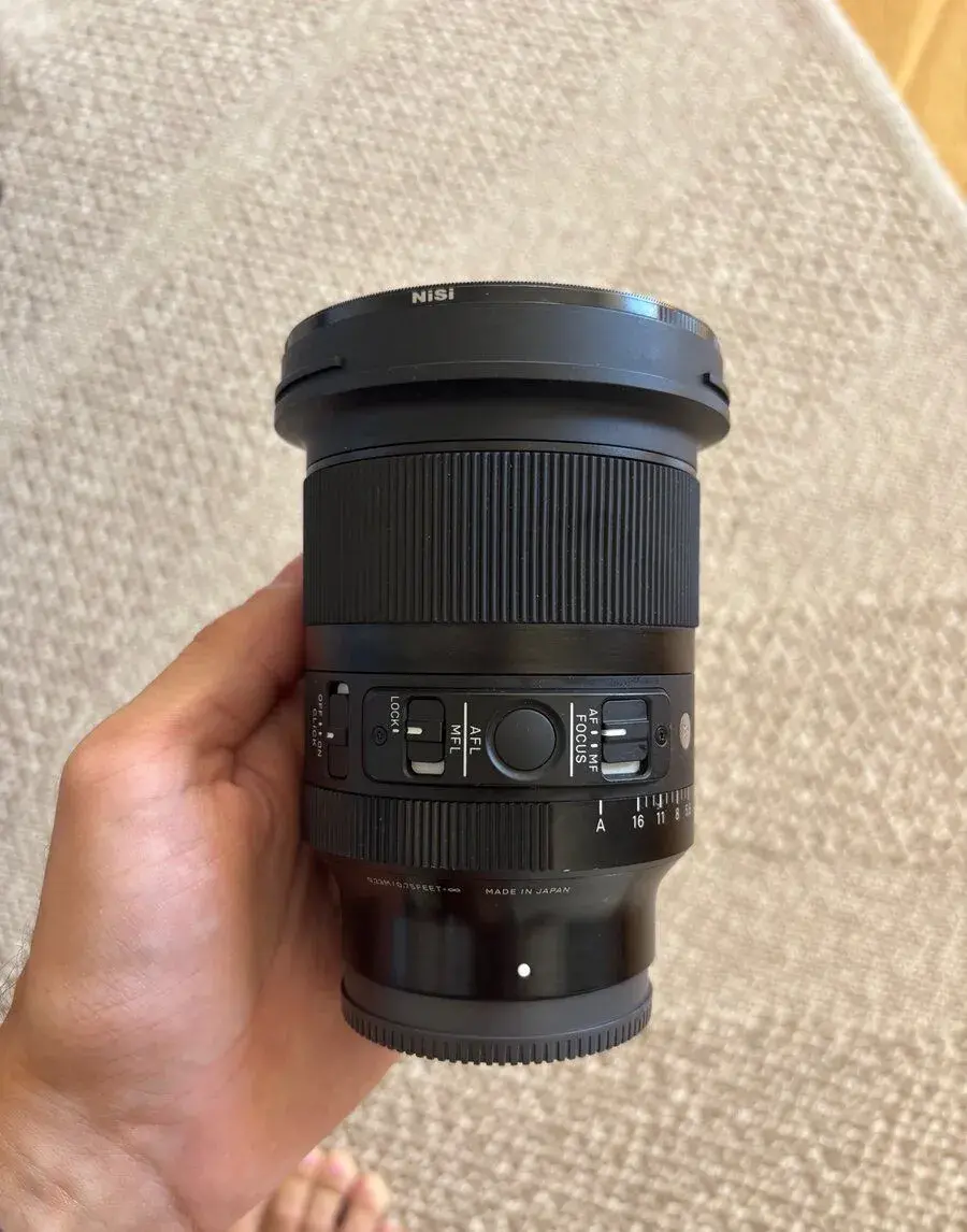 SIGMA 20mm F1.4 DG DN Art pre Sony E