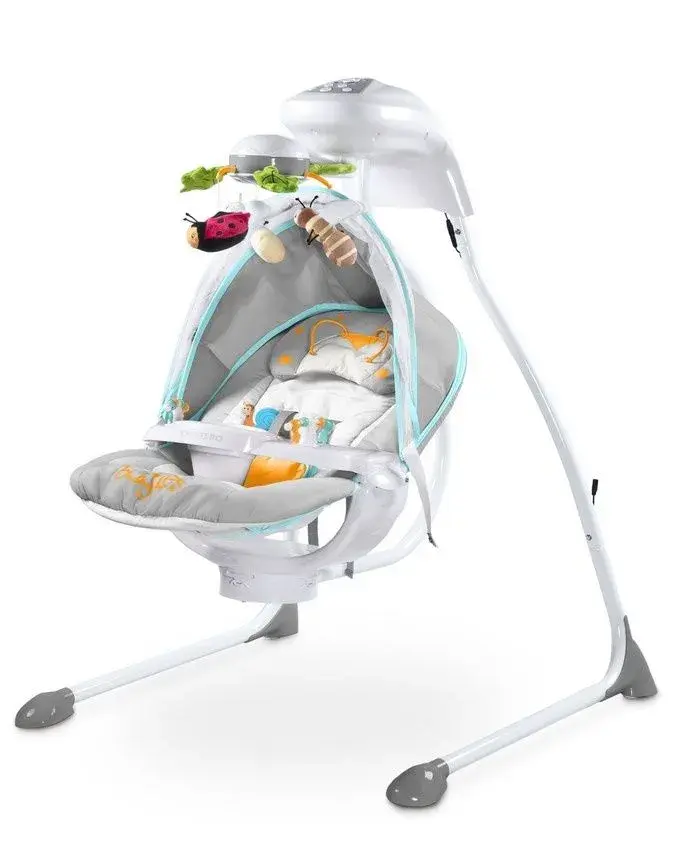 Detská hojdačka CARETERO Bugies Grey (nová, nerozbalená)