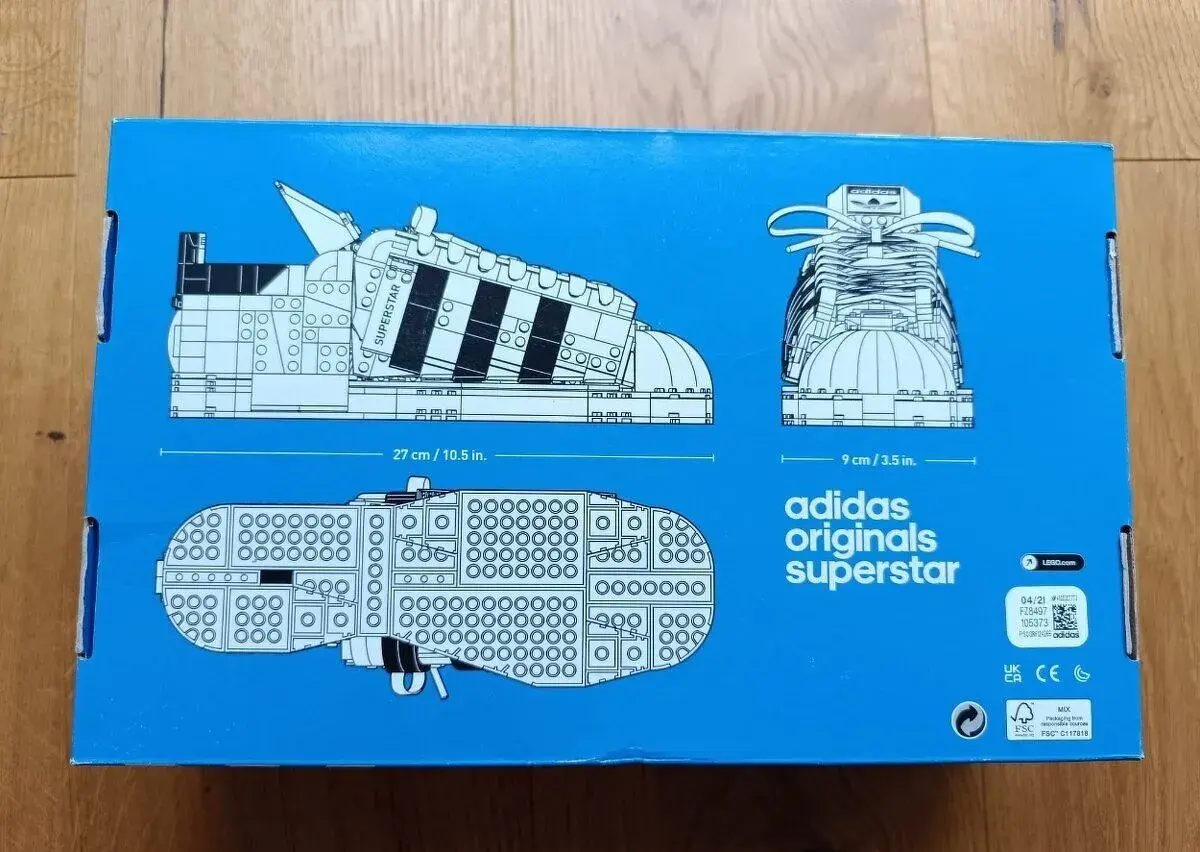 LEGO Creator Expert 10282 Adidas Originals Superstar
