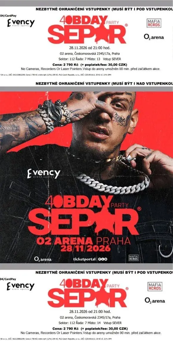 Separ o2 aréna