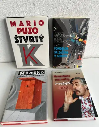 Mňačko, Satinský, Puzo, Strugackij