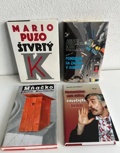 Mňačko, Satinský, Puzo, Strugackij