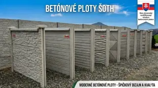 BETÓNOVÉ PLOTY ŠOTH - PREŠOV