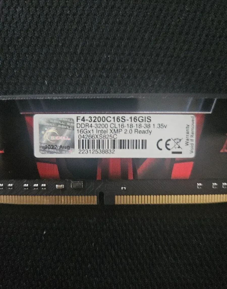 G.skill ddr4 3200 16tl
