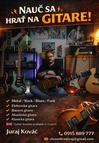 Učiteľ Juraj - Nauč sa hrať na gitare