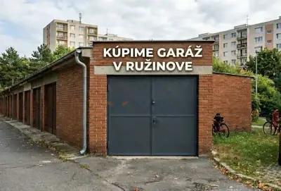 GARÁŽ V RUŽINOVE PRE HOTOVOSTNÉHO KLIENTA