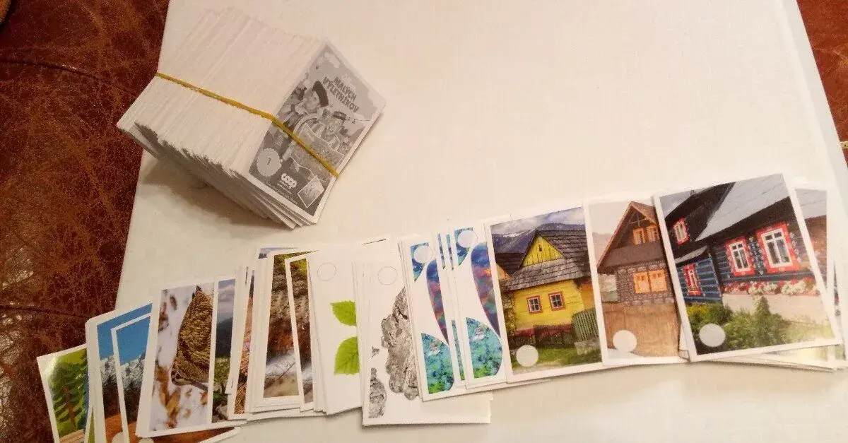 Album malých výletnikov nálepky