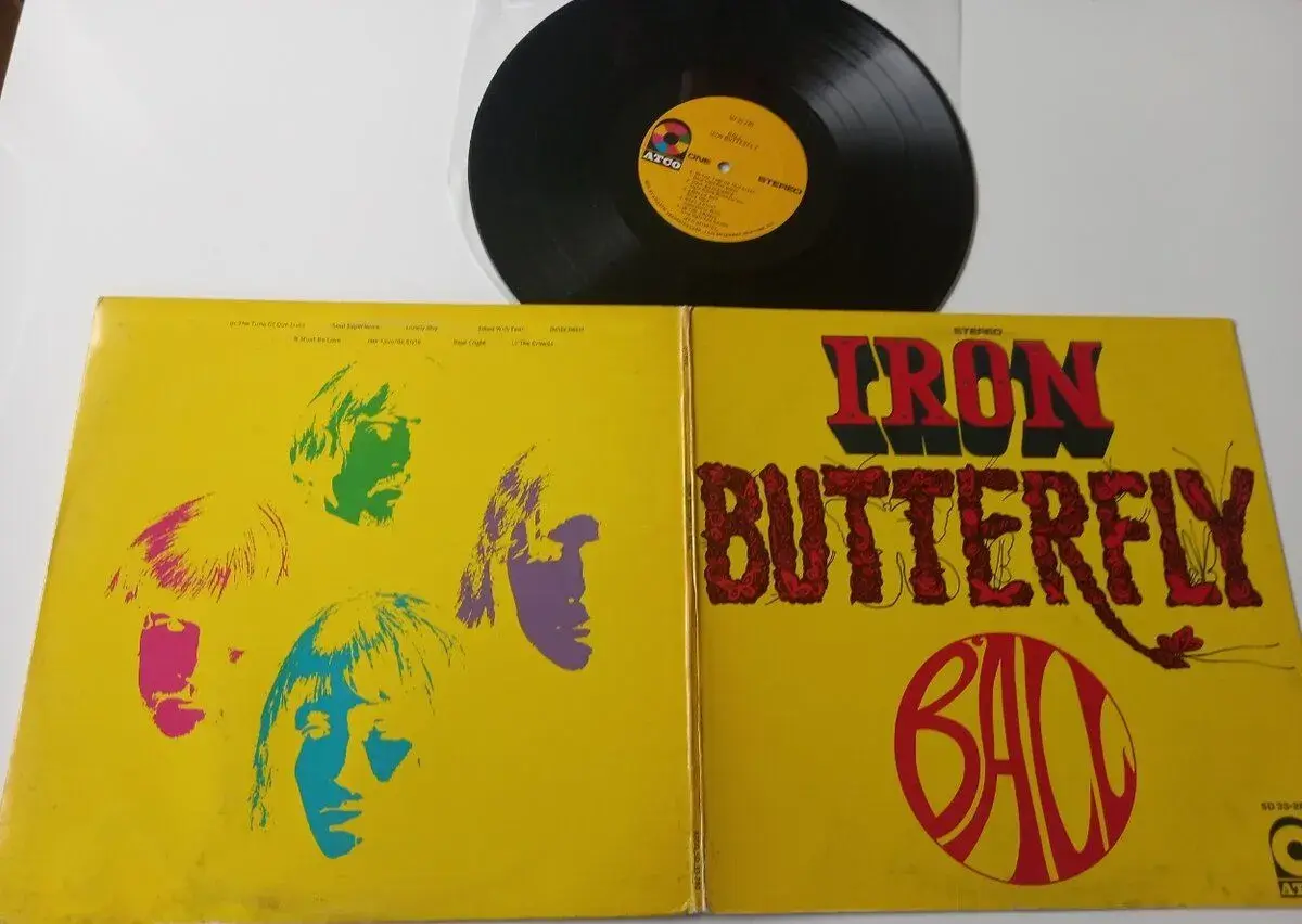 IRON BUTTERFLY „Ball “ /Atco 1969/ rozkl. obal+orig vnut At