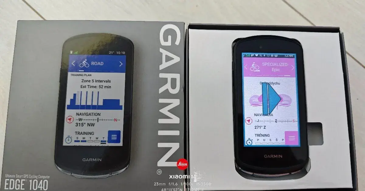 Garmin 1040 - gps cyklopocitac
