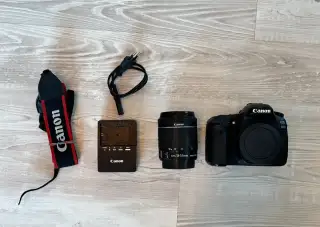 Canon EOS 80D + EF-S 18–55 IS STM + príslušenstvo