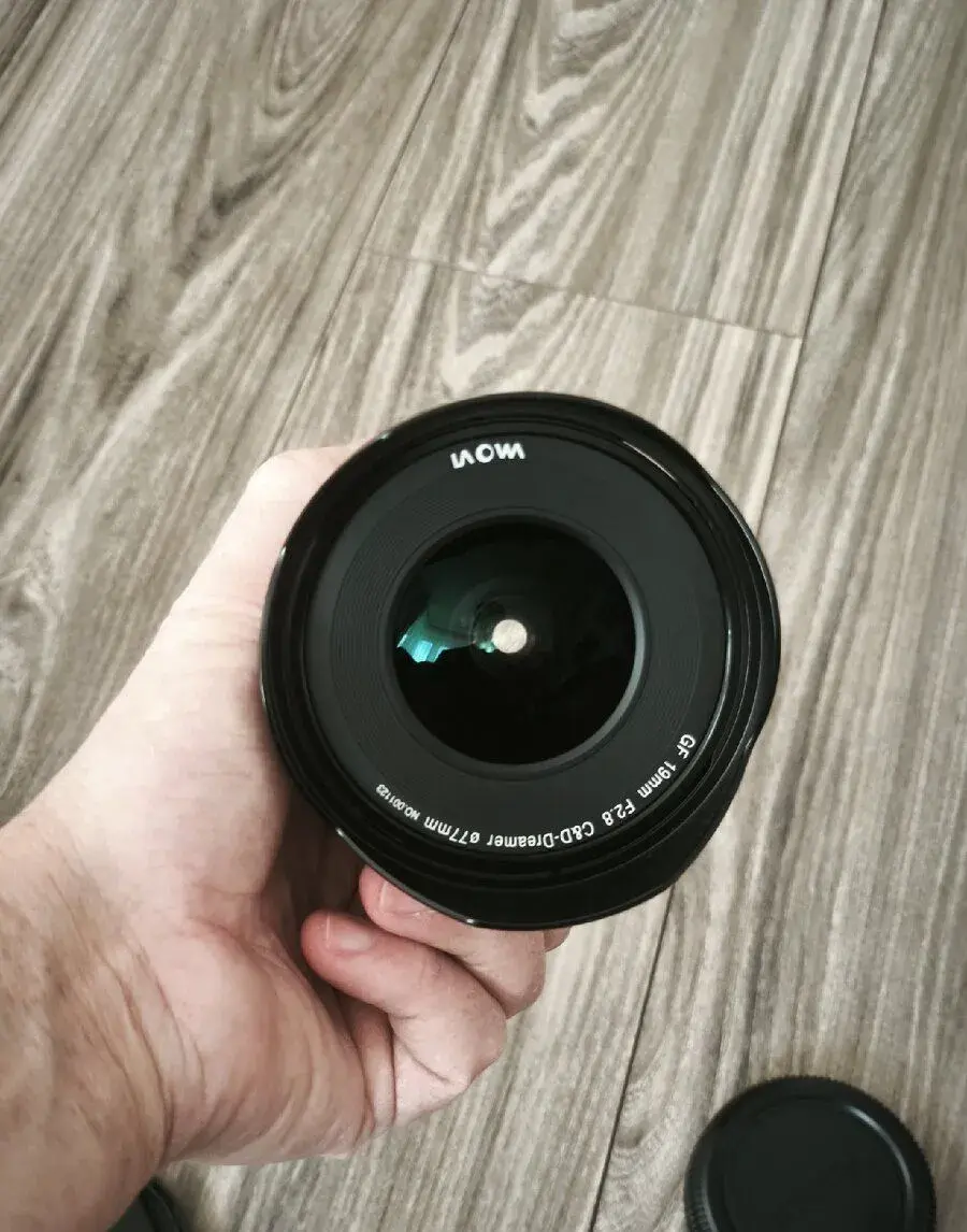 Laowa 19mm f/2.8 Zero-D pre Fujifilm GFX