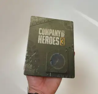 Steelbook Company of Heroes 3, pekný do zbierky, Nový