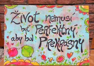 ručne maľovaný obraz