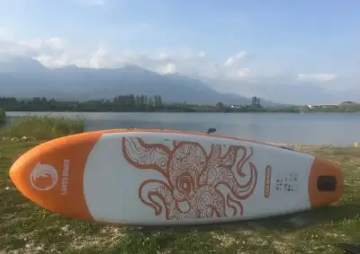 Nafukovací SUP paddleboard LANYU BAUER COURAGE 12'2" – set