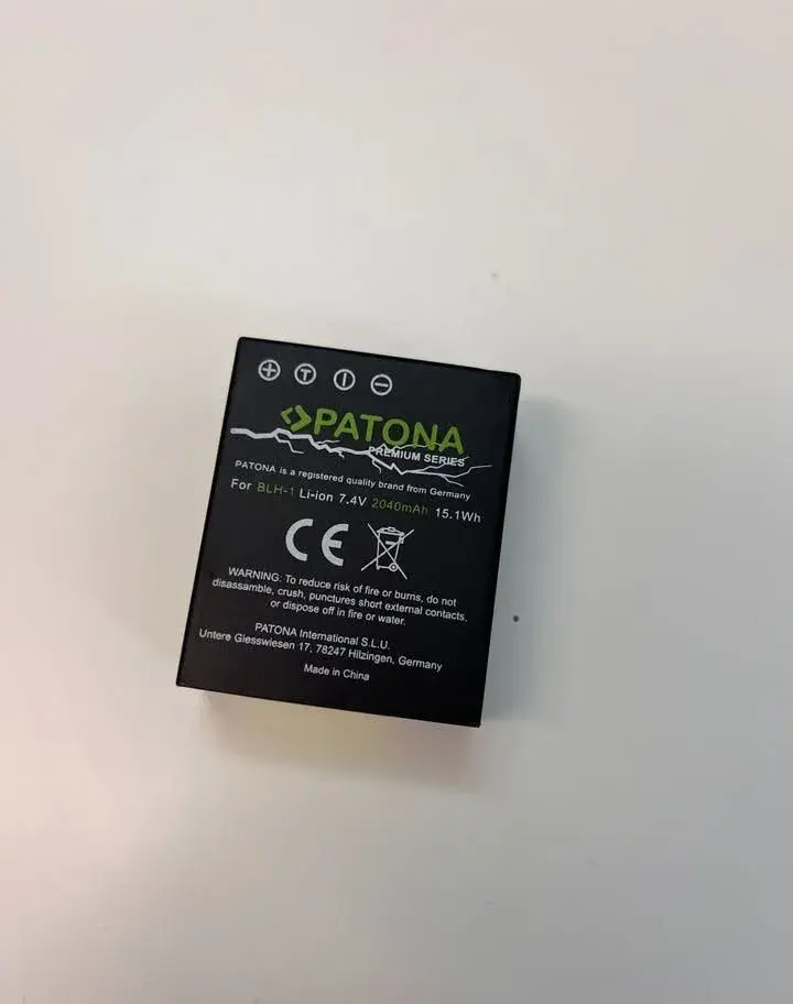 Baterka pre Olympus BLH-1 Patona 2040mAh