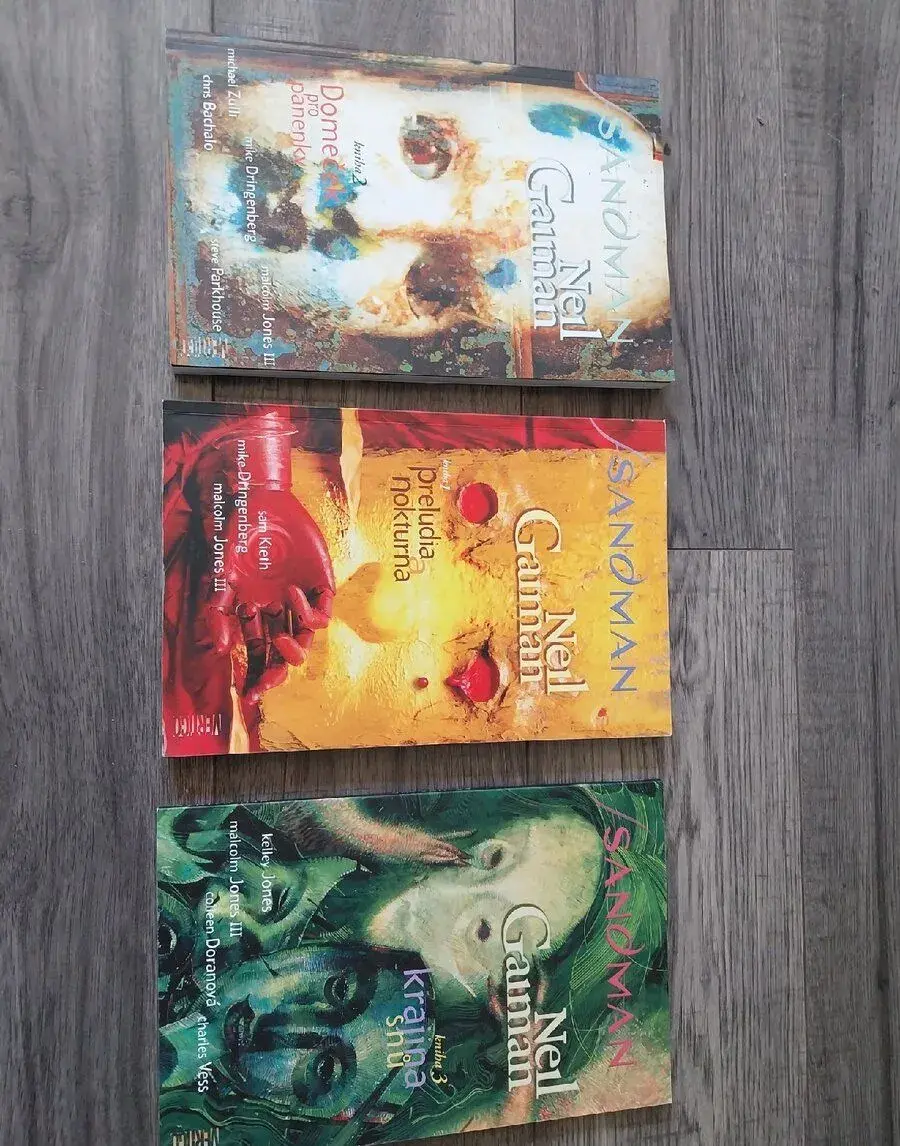 Sandman komiks prvé tri diely