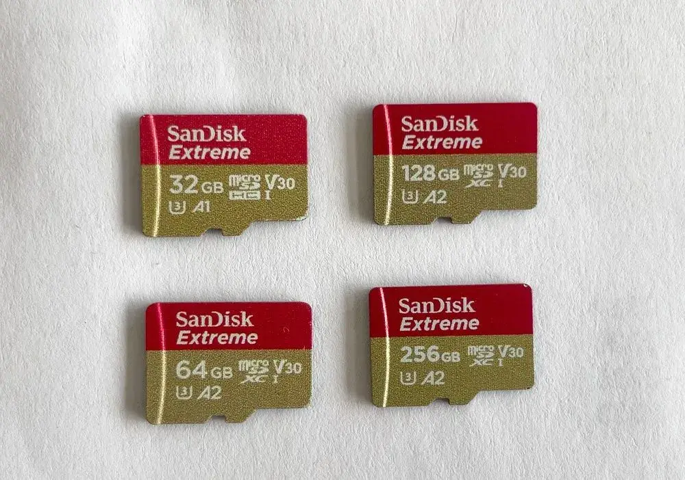 Originál microSDXC Sandisk Extreme 32gb, 64gb, 128gb, 256gb