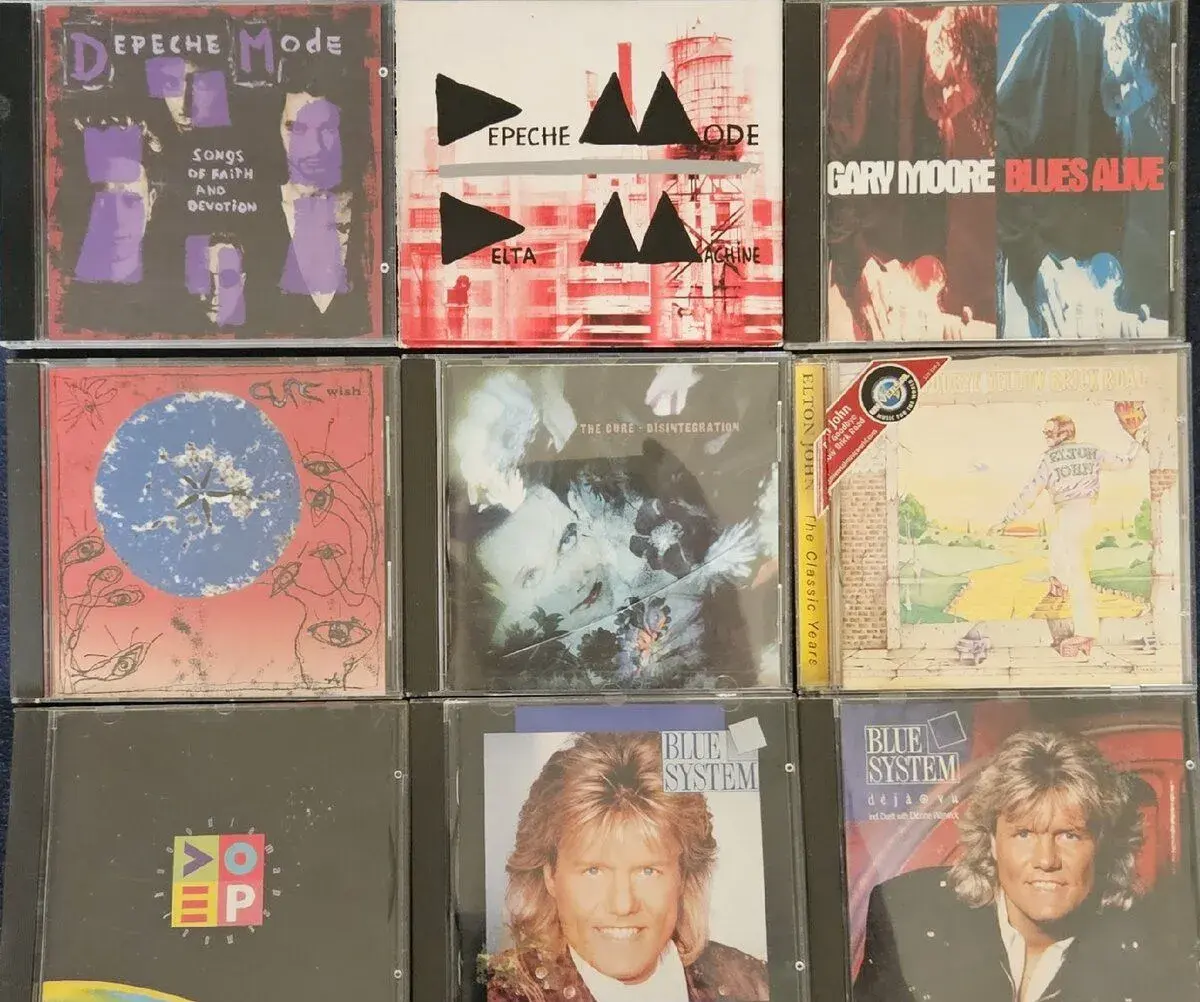 CD predaj: československé + zahr. tituly