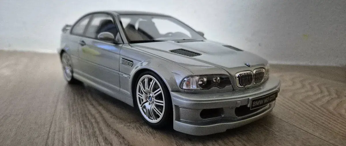 BMW E46 M3 GTR Street Titan Silver Metallic 354 2001