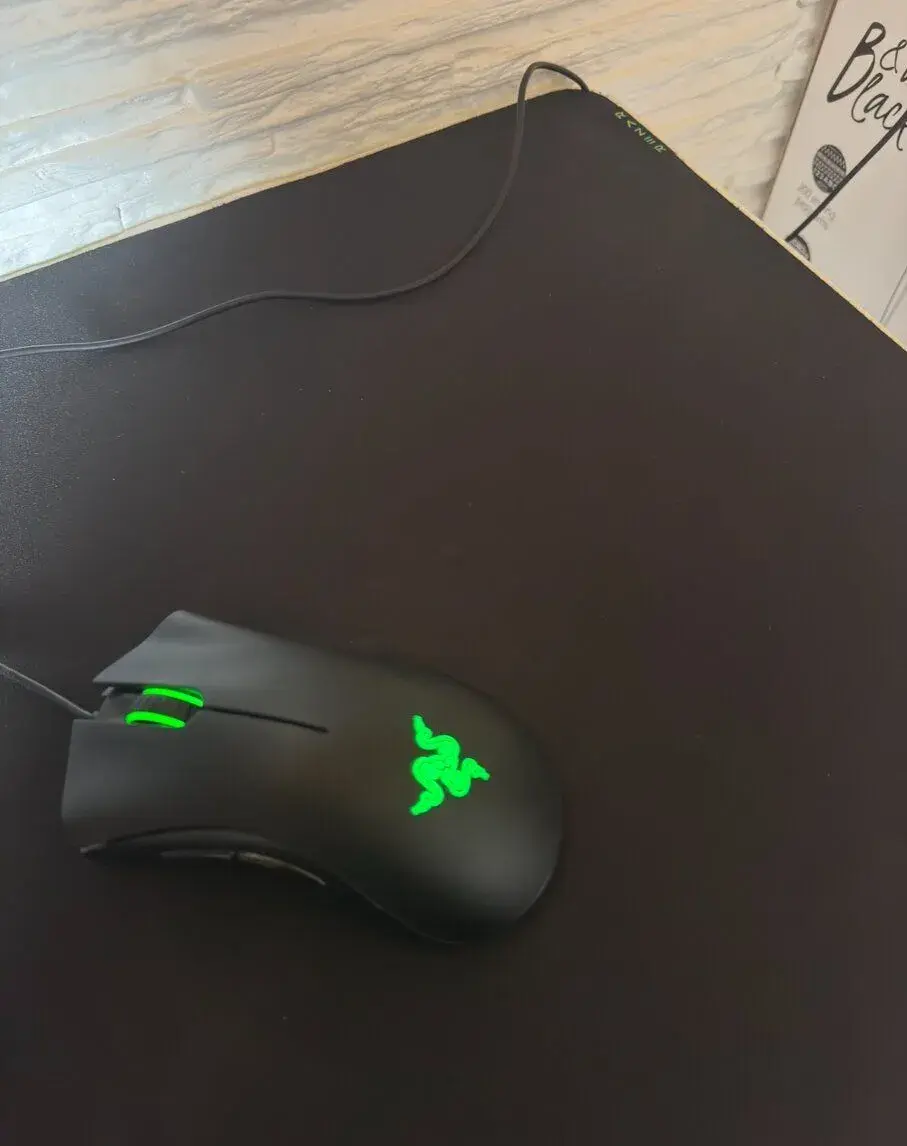 Herná myš Razer DeathAdder Essential + Razer Gigantus V2 L