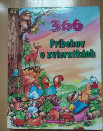 Kniha pre deti - 366 Príbehov o zvieratkách