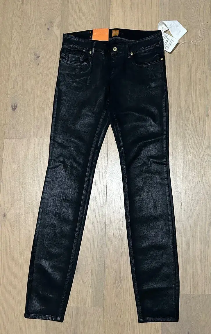 Hugo Boss W27L34 ako kožené džínsy originál